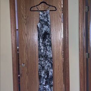 Tie-Dye Cotton Maxi Dress